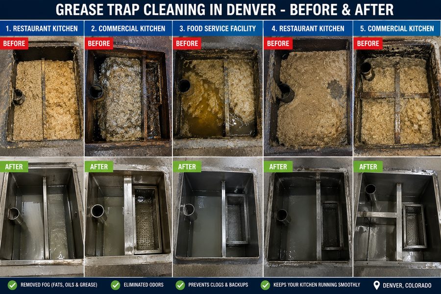Grease Trap Cleaning in Denver, Colorado