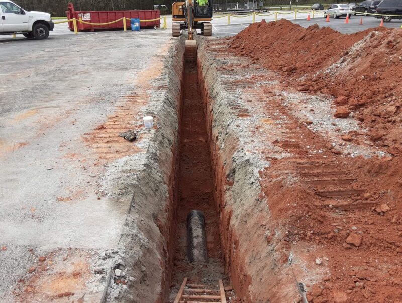 Underground Fire Line Repair in Denver, Colorado