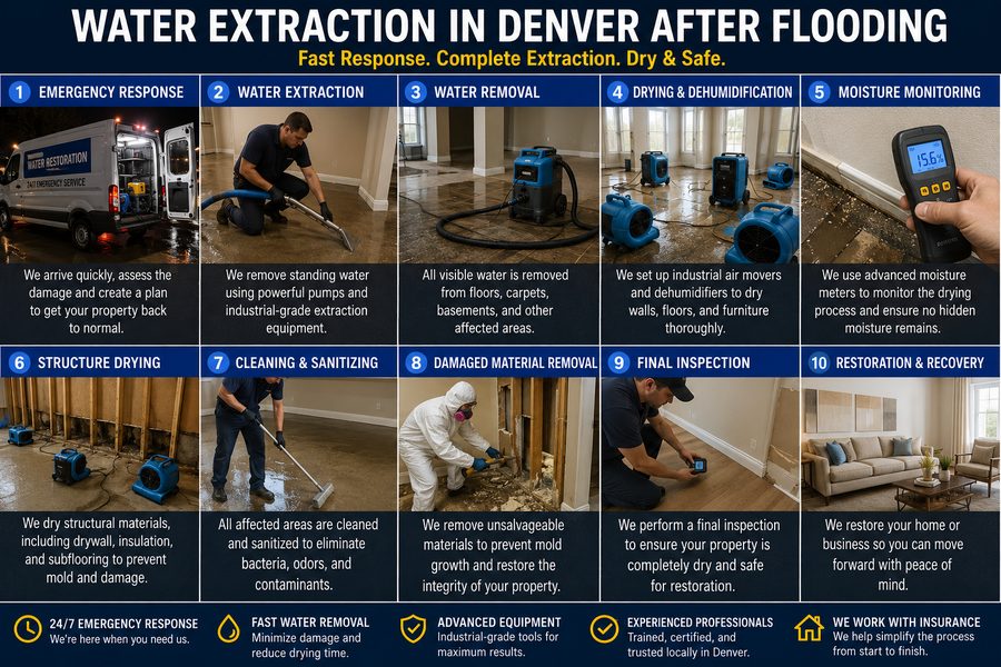 Water Extraction in Denver, Colorado